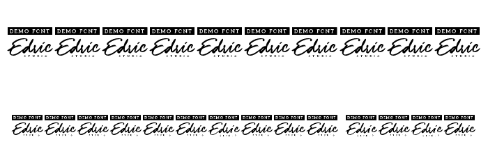 Triumphal Demo Font OTHER CHARS
