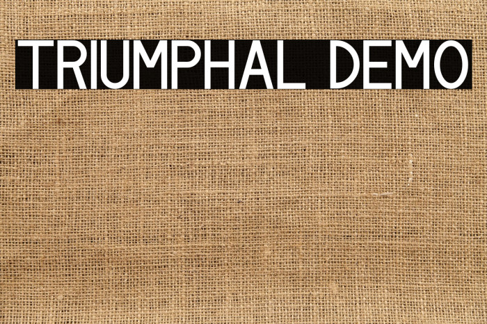 Triumphal Demo Example 1
