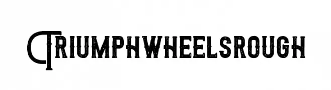 Triumphwheelsrough  नि: शुल्क फ़ॉन्ट्स डाउनलोड
