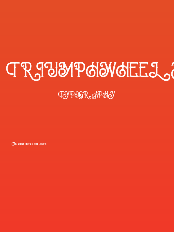 Triumphwheelsrough Poster