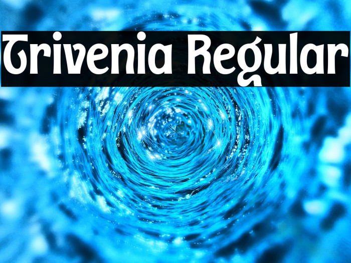Trivenia Regular Example 3