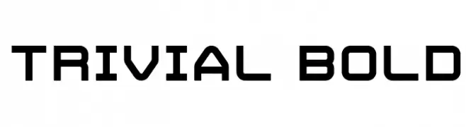 Trivial Bold  font caratteri gratis