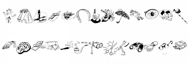 Trivialiartes Caratteri MAIUSCOLE