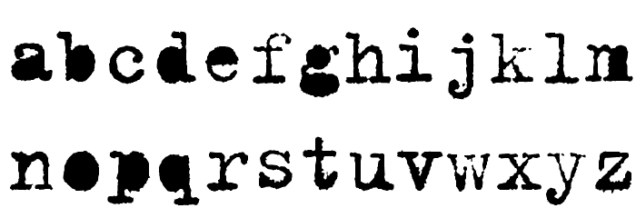 TrixieExtra Font LOWERCASE
