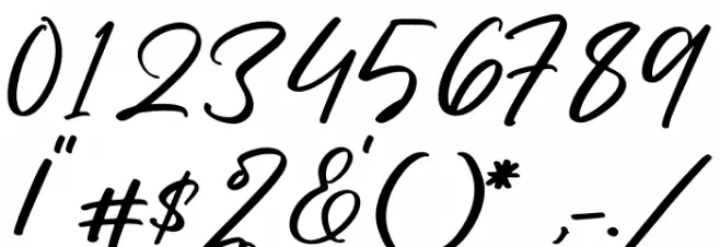 Triyastie फ़ॉन्ट अन्य घर का काम