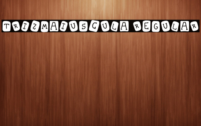 Trizmaiuscula Regular Example 1