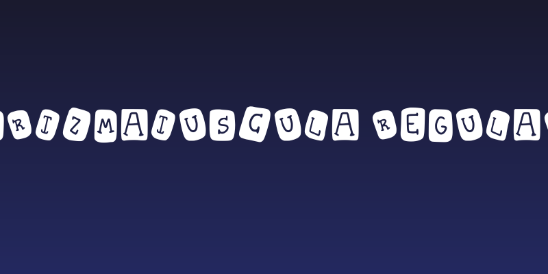 Trizmaiuscula Regular Social Header