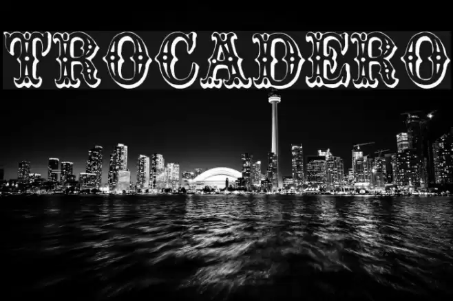 Trocadero Fonte examples