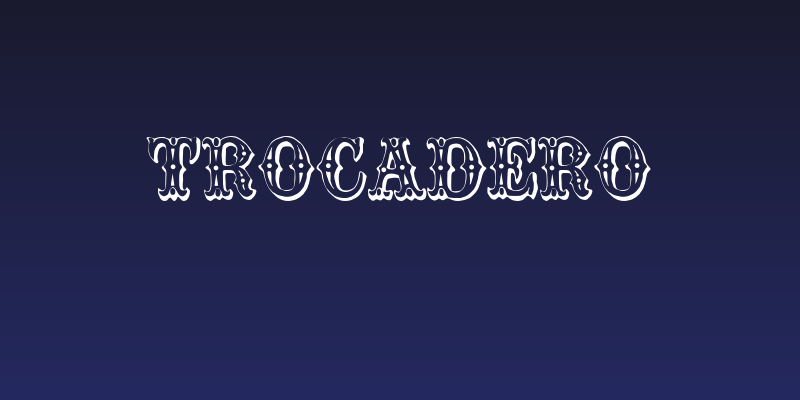 Trocadero Social Header