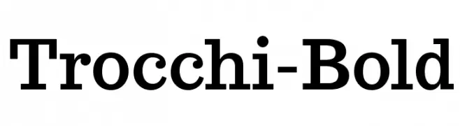 Trocchi-Bold  Frei Schriftart Herunterladen