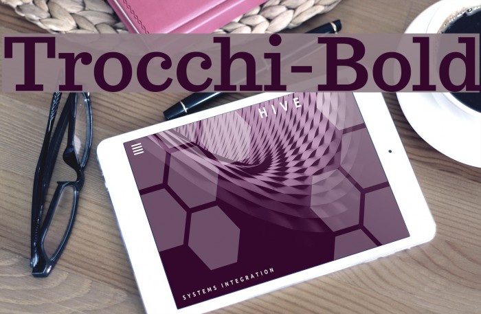 Trocchi-Bold Font examples