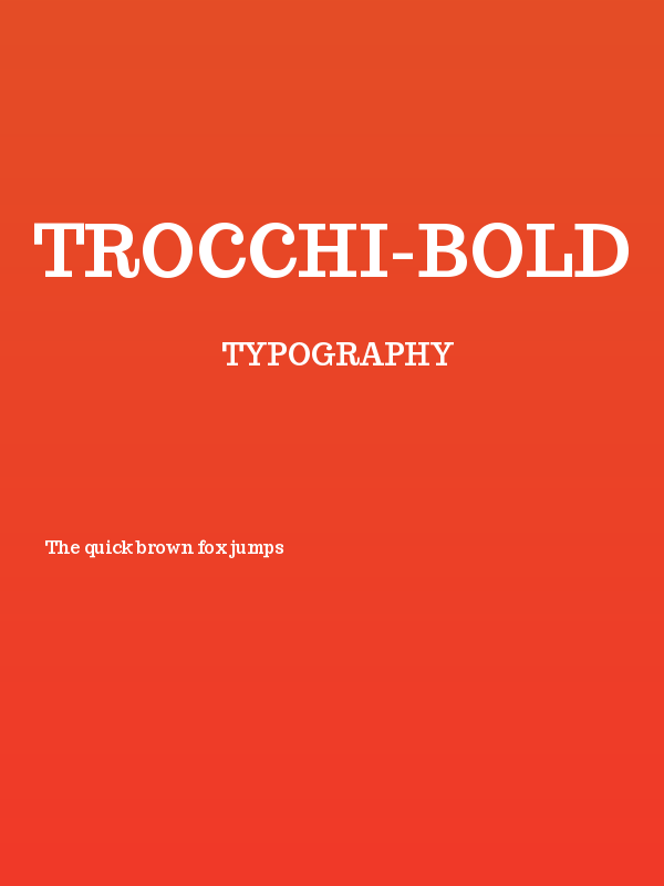 Trocchi-Bold Poster