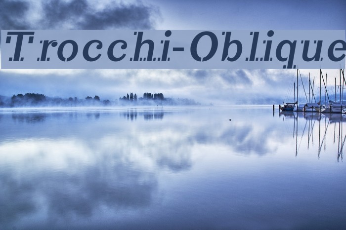 Trocchi-Oblique Fonte examples