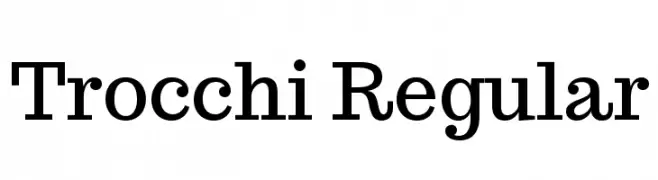 Trocchi Regular 