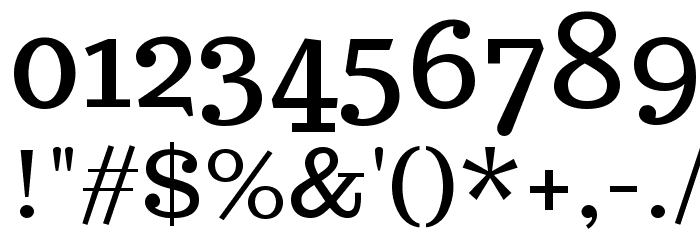 Trocchi Regular Font OTHER CHARS