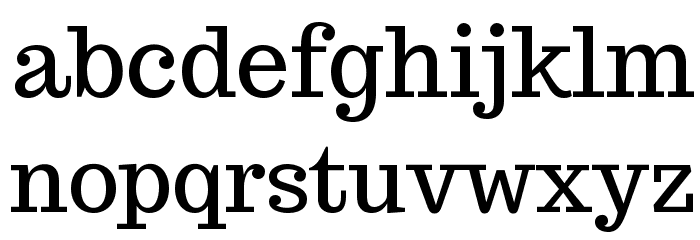 Trocchi Regular Font LOWERCASE