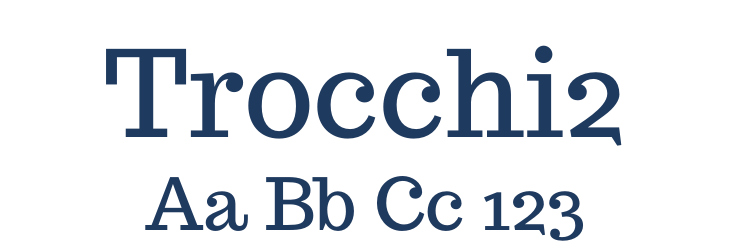 Trocchi2 Font Preview