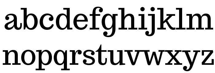 Trocchi Font LOWERCASE