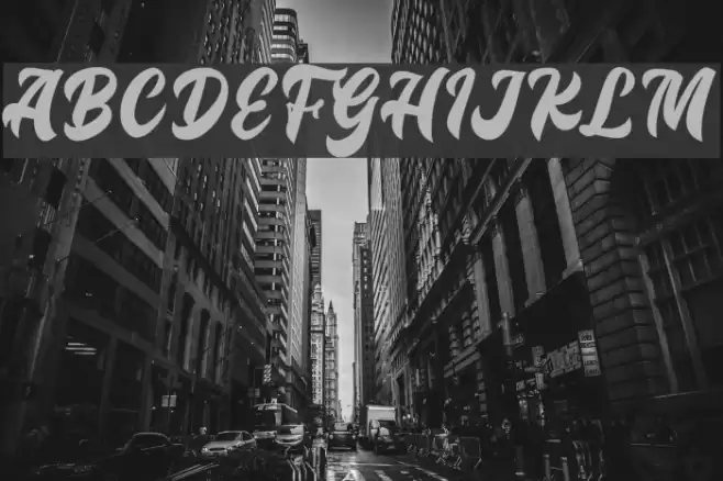 Troche Font examples