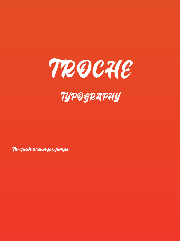 Troche Poster