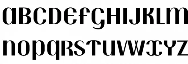 Trochut Bold Schriftart Groß