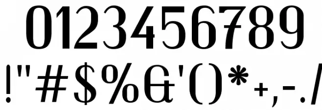 Trochut Font OTHER CHARS