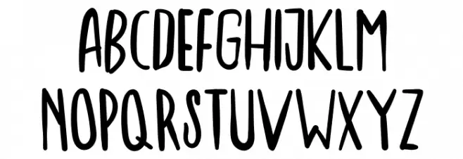Troficanos Schriftart Groß