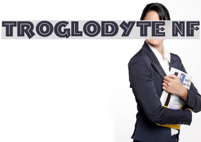 Troglodyte NF Font examples