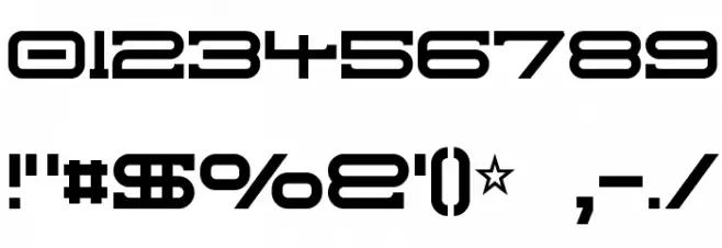 Troglodyte Pop Font OTHER CHARS