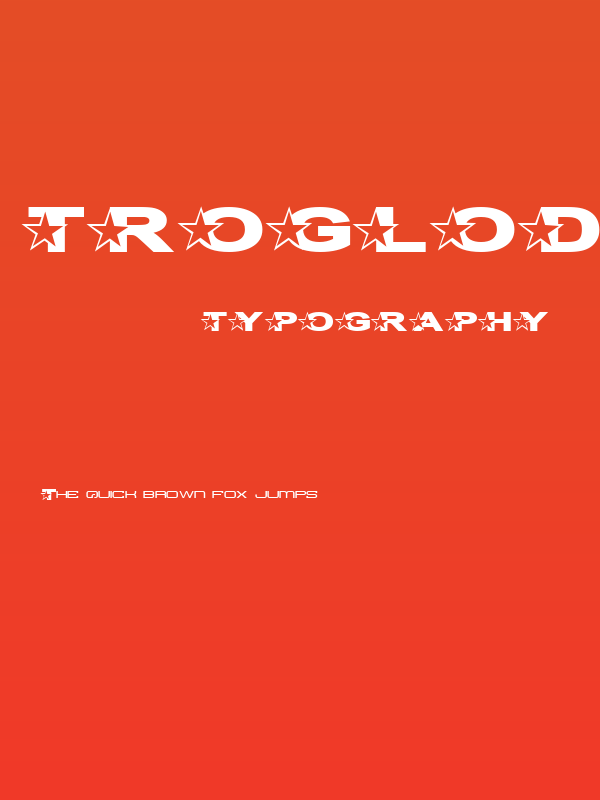 Troglodyte Pop Poster