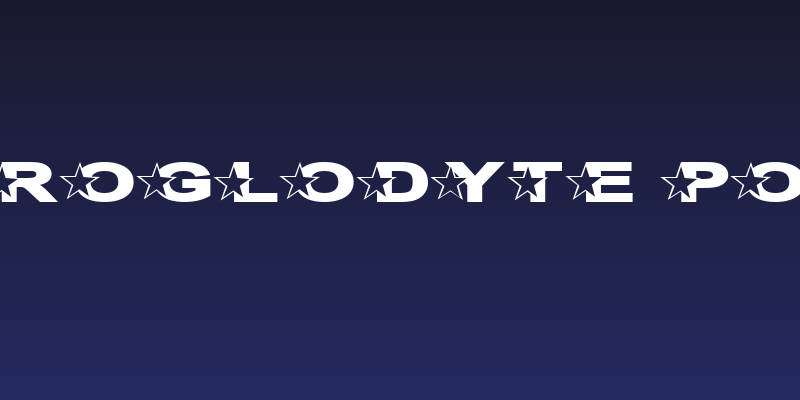 Troglodyte Pop Social Header