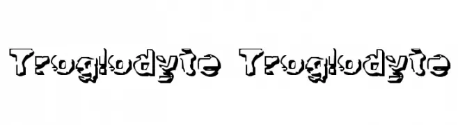 Troglodyte Troglodyte  baixar fontes gratis