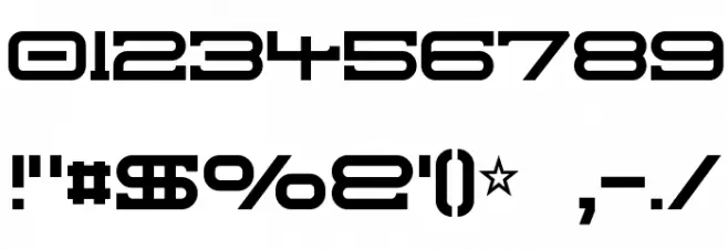 Troglodyte Font OTHER CHARS