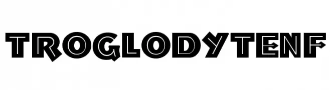 TroglodyteNF  Frei Schriftart Herunterladen