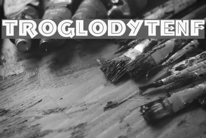TroglodyteNF Font examples