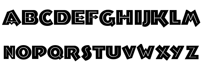 TroglodyteNF Font LOWERCASE