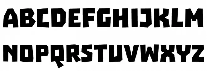 Troika Schriftart Groß