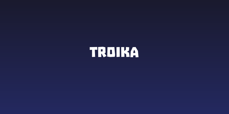 Troika Social Header