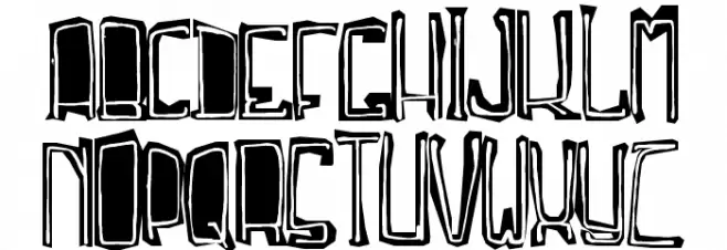 Troja Script Bold Шрифта ВЕРХНИЙ