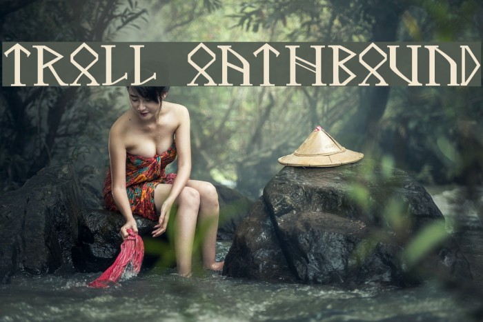 Troll Oathbound Font examples