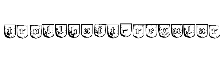 TrollBait-Regular Font
