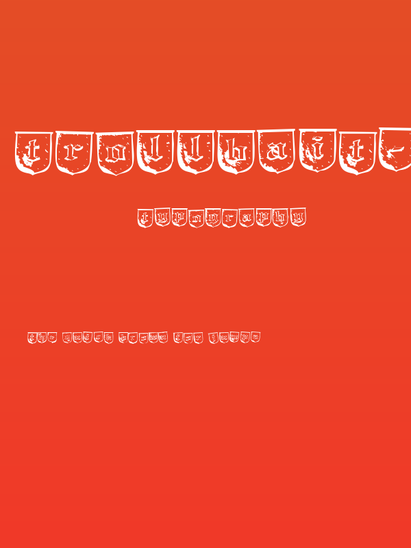 TrollBait-Regular Poster