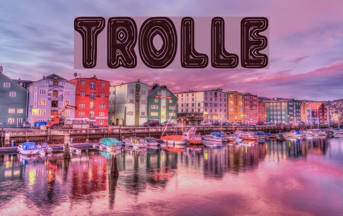 Trolle Font examples