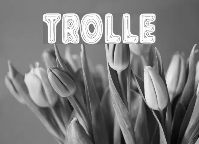 Trolle Font examples