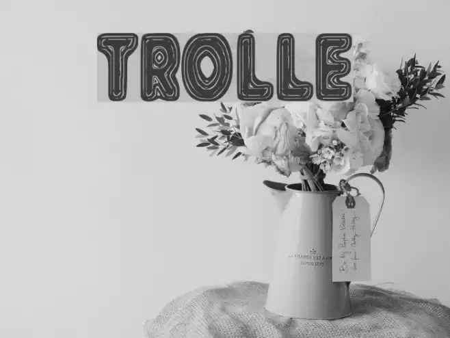 Trolle Font examples