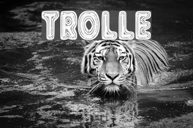 Trolle Font examples