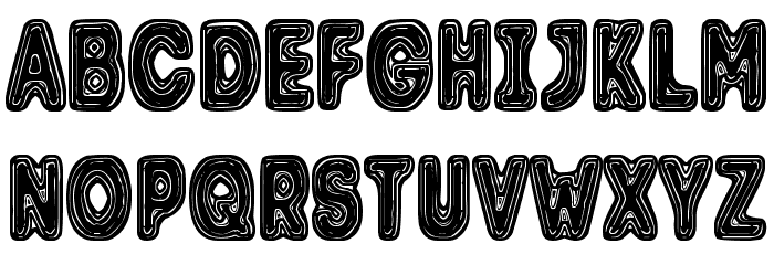 Trolle Font LOWERCASE