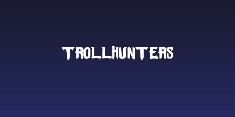 Trollhunters Social Header