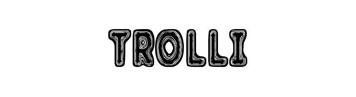 Trolli フォント