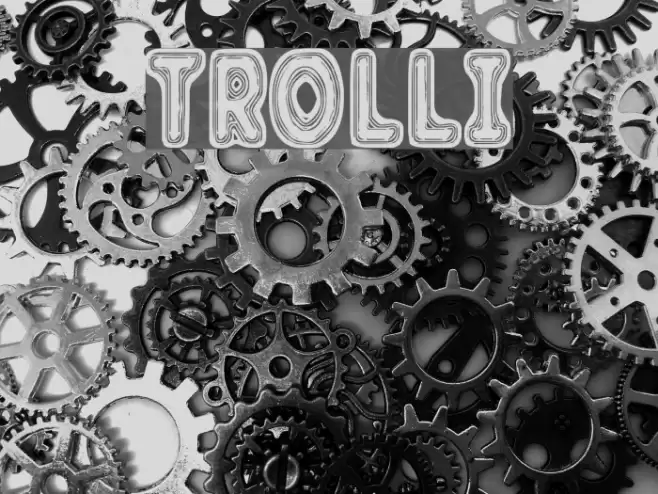 Trolli Font examples